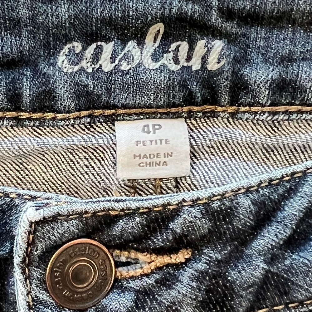 SOLD Caslon Dark Blue Denim Jeans 4P - Picture 2 of 5